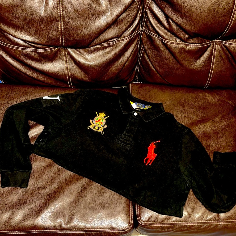 Polo Collection Long Sleeve Button Up US 2X